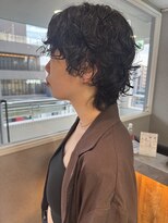 ヌル ヘア デザイン(nullus hair desigh)&nbsp;【nullus】レイヤーウルフ×パーマ