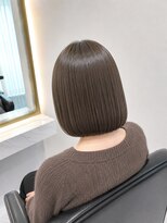 レオネ 梅田 中津店(Leone) 梅田/中津 髪質改善 ナチュラルブラウンボブ
