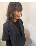 ウルフレイヤーパーマミルクブラウン