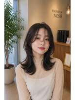ヘアースパ ノッシュ 博多千代店(Hair Spa Nosh)&nbsp;Hair Spa Nosh 博多千代店/くびれヘア/韓国レイヤー