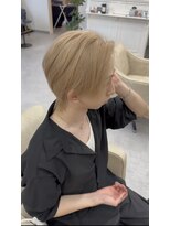 チザン(TIZAN) 2回ブリーチで叶える、透明感ミルクティーベージュ