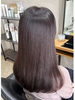 リタ(RITA) 大分|縮毛矯正毛にコテ風パーマ