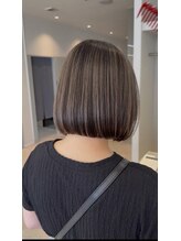 デコヘアーチーノ(DECO HAIR Ccino)&nbsp;【脱・白髪染め】上品ハイライトで叶える大人ショートボブ