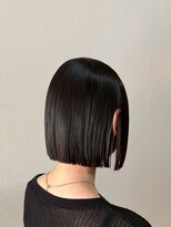 ノーヴァ バイ ボナ 前橋店(nova by bona) 骨格補正カットでつくる艶髪ミニボブヘア