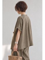 カナロアバイボニークチュール(KANALOAbyBONNY COUTURE)&nbsp;絶壁解消！後頭部ふんわり丸みショート×小顔サイドレイヤー