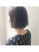 ナンバースリー 溝の口店(Number Three)&nbsp;切りっぱなしボブ【Number Three hair lounge 溝の口 本店 】