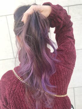 ロエナ(ROENA) 外国人風ハイライトグラデーションWカラーインナーカラー