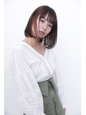 【MAULOA】大人可愛い・ボブ・20代・30代・インナーカラー