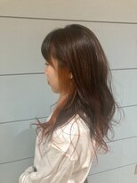 キャンバス バイ ネオリーブ 横浜西口(Canvas by neo.)&nbsp;お洒落さん必見インナーカラー！チラッとオレンジ＊