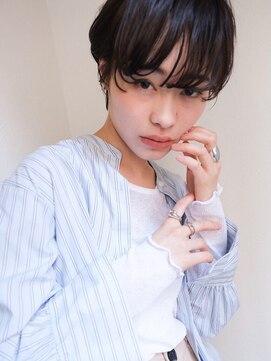 プフ 伏見(puf) <puf>クリームパーマ×マッシュショート/伏見/丸の内/髪質改善