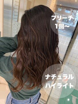 アッシュ 立川店(Ash) 【Ash立川】ナチュラルハイライト