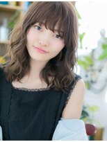 カバーヘア イヴ 戸頭店(COVER HAIR EVE)&nbsp;★暖色系カラー濡れ髪セミウェットウェーブ20代30代40代★7