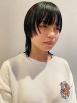 トップヘアーヒルズ 安城(TOP HAIR HILLS)&nbsp;マッシュウルフ/ニュアンスカラー/アッシュブラック