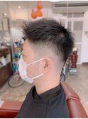 無造作フェード