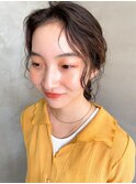 パーマヘアロングヘアヘアアレンジポニーテールツインテール