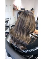 ラフ 難波店(LAFF)&nbsp;#黒髪#ボブルフ#ネビージュ#小顔#ワンレン