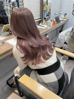 アイドット フクオカ(i.Fukuoka) 韓国くびれヘア似合わせカットブリーチなしアースカラー