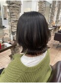 ちょいウルフボブスタイル