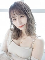 エイト新宿店(EIGHT shinjuku)&nbsp;大人可愛い美髪こなれミディグレージュ外はね １７６