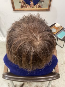 ナザリ(NASARI) 脱白髪染め(after)