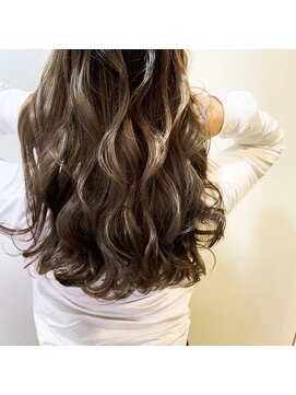ライフ 忍ケ丘店(Lyfe) ハイライトグラデーション_ショコラベージュボブルフ_157