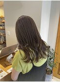 《緑橋/城東区/女性サロン》透明感オリーブベージュ