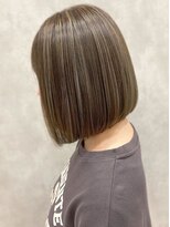 ソヨン 伊那店(SOYON)&nbsp;《SOYON》ハイライトで立体感×お手入れ簡単パッツンボブ