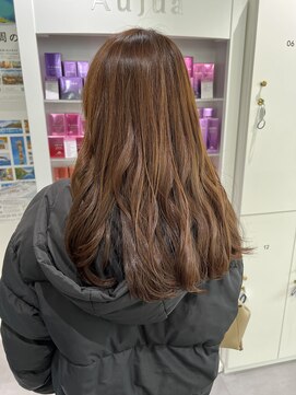 オーシャン(Ocean) 【OceanHair&Life田中愛梨】ブリーチなし透明感ゆるふわベージュ