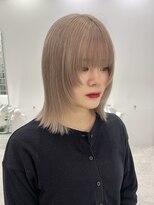 イリ(iLi)&nbsp;【iLi×REN】シルキーベージュ/ハイトーンカラー/ミルクティー