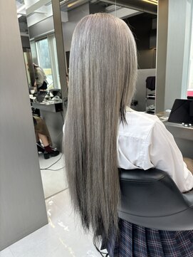 イキ 表参道(iki omotesando) ハッシュカット/フルバング/似合わせカット/ブラウン