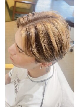 ココ テラス(coco-terrasse) フレンチバレイヤージュ×ショート