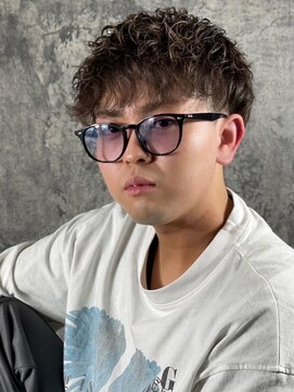 ヒロギンザバーバーショップ 神楽坂店(HIRO GINZA BARBER SHOP) スパイラルマッシュ