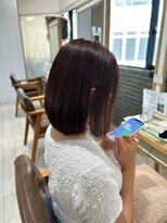 プラグ バイ ネオリーブ(plug by neolive)&nbsp;レイヤーカット×髪質改善[髪質改善/縮毛矯正/韓国]A