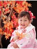 3歳七五三【被布】着付け＋セット＋メイク