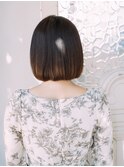 透明感ナチュラルボブ