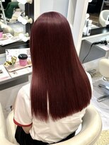 リー 梅田(Lee)&nbsp;ブリーチ1回目安/ピンクレッド/ワインレッド/チェリーレッド