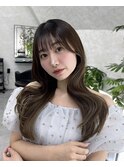 【スタイリスト松下】韓国風レイヤーカット