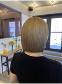 【GOOD &nbsp;DAY &nbsp;HAIR】 ボブ ダブルカラー &nbsp;ケアブリーチ 下北沢