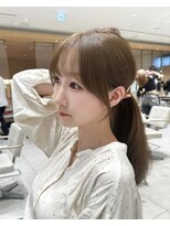 アマトウキョウ アユンチェ(AMA TOKYO×AYUNCHE)&nbsp;韓国ヘア/韓国スタイル/縮毛矯正/髪質改善/レイヤーカット