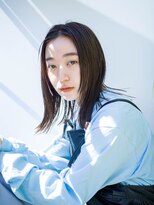 ソワ オモテサンドウ(SOIE OMOTESANDO)&nbsp;【SOIE】ナチュラルストレートのミディアムボブ