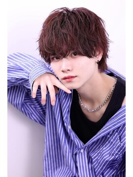 リップス 吉祥寺店 (LIPPS) レッドブラウンマッシュ