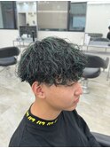 ツイスパ×エメラルドメッシュ