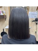 うる艶ストレート×ミディアムボブ