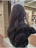 ブリーチなしダブルカラーラベンダーグレージュ春カラーレイヤー