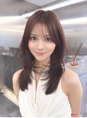 レイヤーカット ワンカール 薄め前髪 【MAEUL luna 桔川】