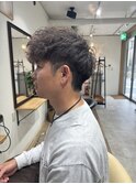 MEN'S HAIR/ベリーショート/ニュアンスパーマ/韓国マッシュ
