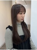 【お顔にフィットする】ナチュラルな顔まわりカット