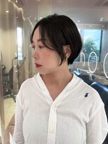 マイル 渋谷(mile)&nbsp;【SATSUKI】大人ハンサムショート/ブリーチなしオリーブアッシュ