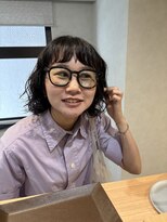 アマトラスパ(AMATORA SPA)&nbsp;オン眉×ボブパーマ