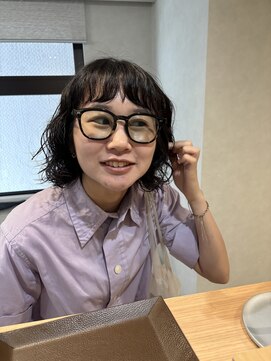 アマトラスパ(AMATORA SPA) オン眉×ボブパーマ